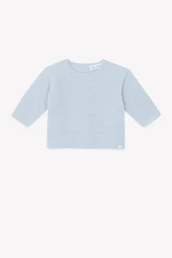 Tartine et Chocolat Ensemble long Bleu chiné| Combinaisons - Ensembles - Salopettes