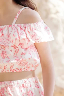 Tartine et Chocolat Ensemble long Praline inspiration Toile de Jouy|Enfant Ensembles - Combinaisons