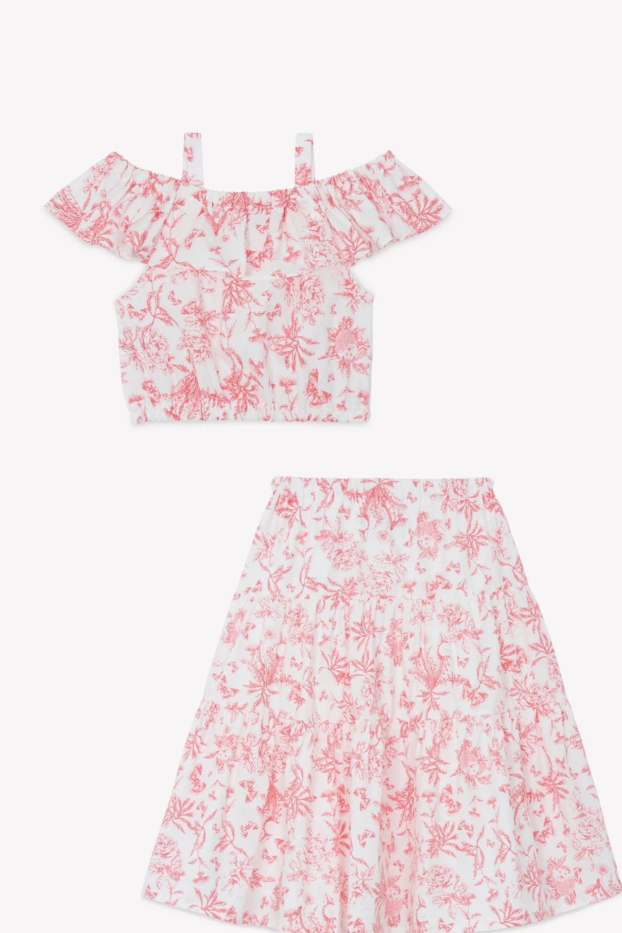 Tartine et Chocolat Ensemble long Praline inspiration Toile de Jouy|Enfant Ensembles - Combinaisons