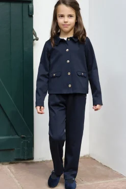 Tartine et Chocolat Ensemble long Marine|Enfant Ensembles - Combinaisons