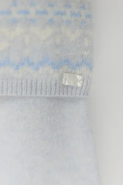 Tartine et Chocolat Ensemble long Bleu chiné jacquard| Combinaisons - Ensembles - Salopettes