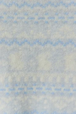Tartine et Chocolat Ensemble long Bleu chiné jacquard| Combinaisons - Ensembles - Salopettes