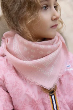Tartine et Chocolat Foulard Rose Moismont x|Enfant Accessoires