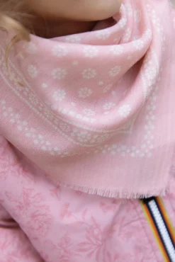 Tartine et Chocolat Foulard Rose Moismont x|Enfant Accessoires