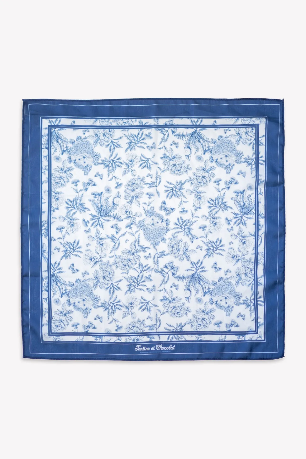 Tartine et Chocolat Foulard Imprimé inspiration Toile de Jouy|Enfant Accessoires|Accessoires