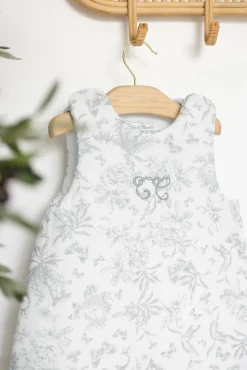Tartine et Chocolat Gigoteuse T1 Imprimé inspiration toile de jouy gris| Toile De Jouy Gris|Gigoteuses - Linges De Lit