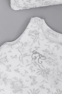Tartine et Chocolat Gigoteuse T1 Imprimé inspiration toile de jouy gris| Toile De Jouy Gris|Gigoteuses - Linges De Lit