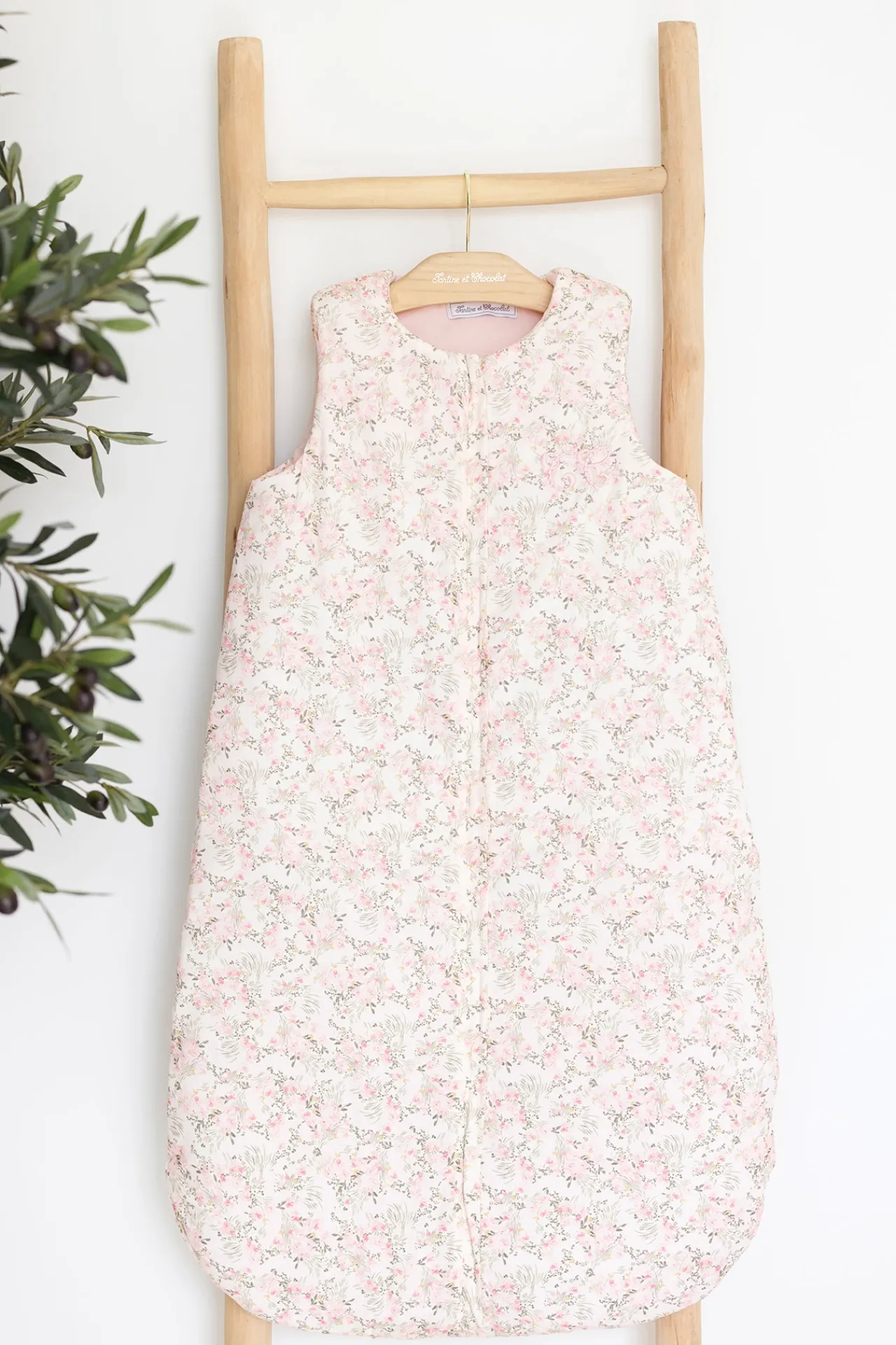 Tartine et Chocolat Gigoteuse T2 Imprimé fleuri jardin hivernal| Jardin Hivernal|Gigoteuses - Linges De Lit