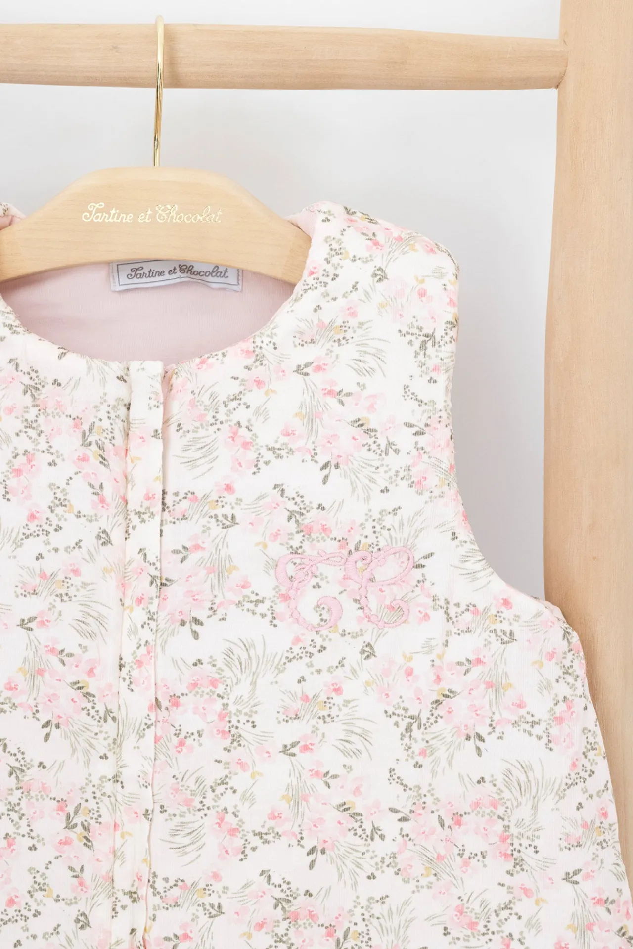 Tartine et Chocolat Gigoteuse T2 Imprimé fleuri jardin hivernal| Jardin Hivernal|Gigoteuses - Linges De Lit