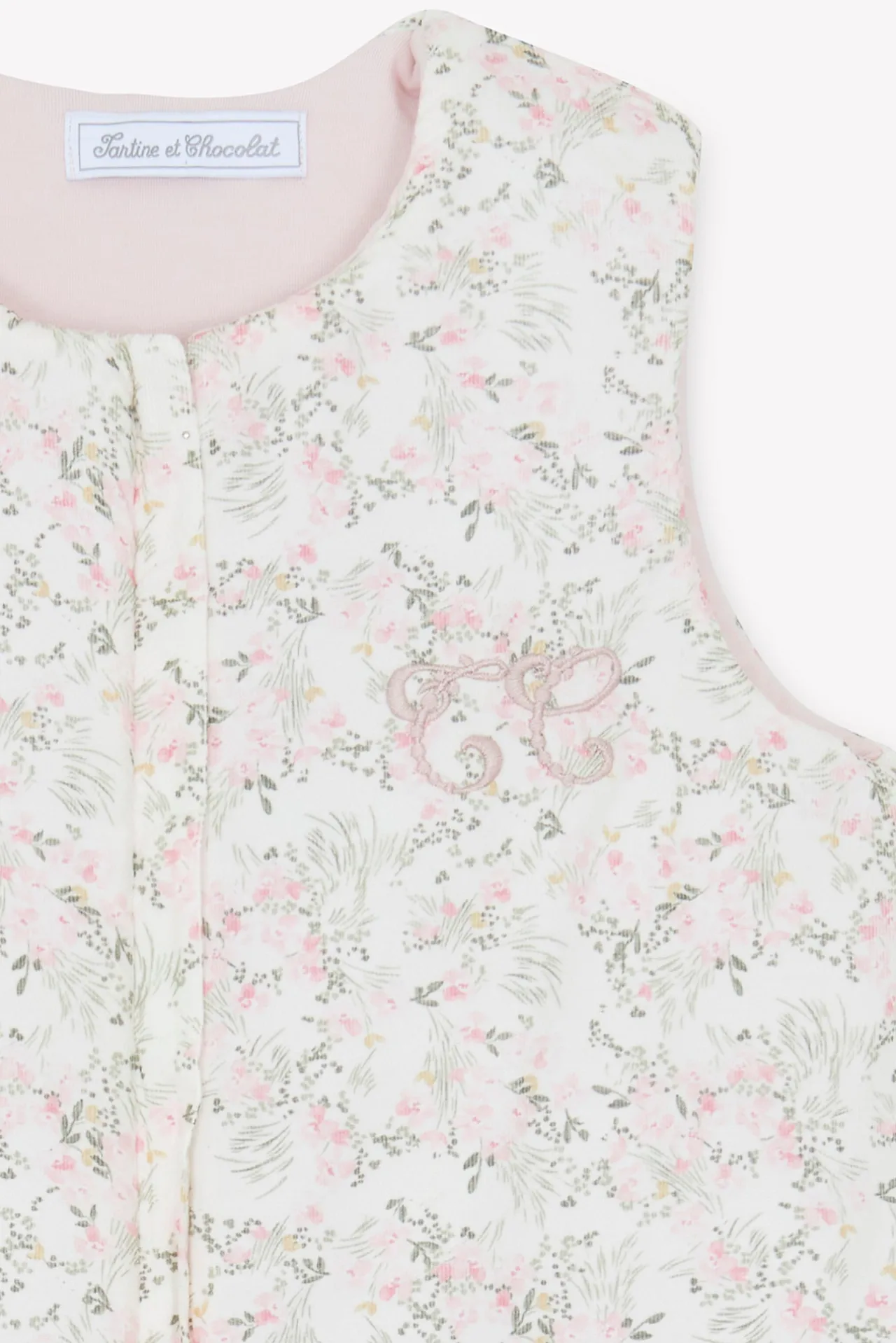 Tartine et Chocolat Gigoteuse T2 Imprimé fleuri jardin hivernal| Jardin Hivernal|Gigoteuses - Linges De Lit