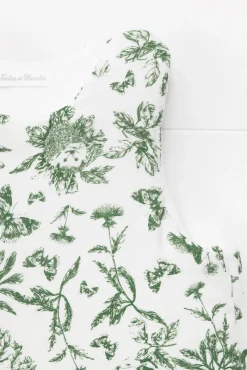 Tartine et Chocolat Gigoteuse Abbaye des Vaux de Cernay x| Toile De Jouy Vert