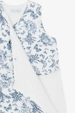 Tartine et Chocolat Gigoteuse T2 Imprimé inspiration toile de jouy bleu| Toile De Jouy Bleu|Gigoteuses - Linges De Lit