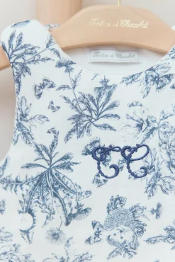Tartine et Chocolat Gigoteuse T1 Imprimé inspiration toile de jouy bleu| Toile De Jouy Bleu|Gigoteuses - Linges De Lit