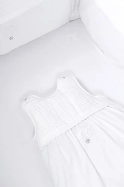 Tartine et Chocolat Gigoteuse Monogramme blanc T1| Monogramme|Gigoteuses - Linges De Lit