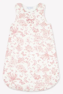 Tartine et Chocolat Gigoteuse T1 Imprimé inspiration Toile de Jouy rose| Toile De Jouy Rose|Gigoteuses - Linges De Lit