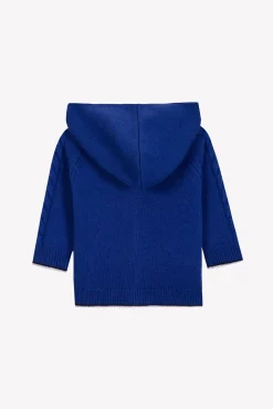 Tartine et Chocolat Gilet Bleu électrique signature TC| Pulls - Gilets - Sweats
