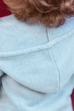 Tartine et Chocolat Gilet Bleu glacier chiné signature TC| Pulls - Gilets - Sweats