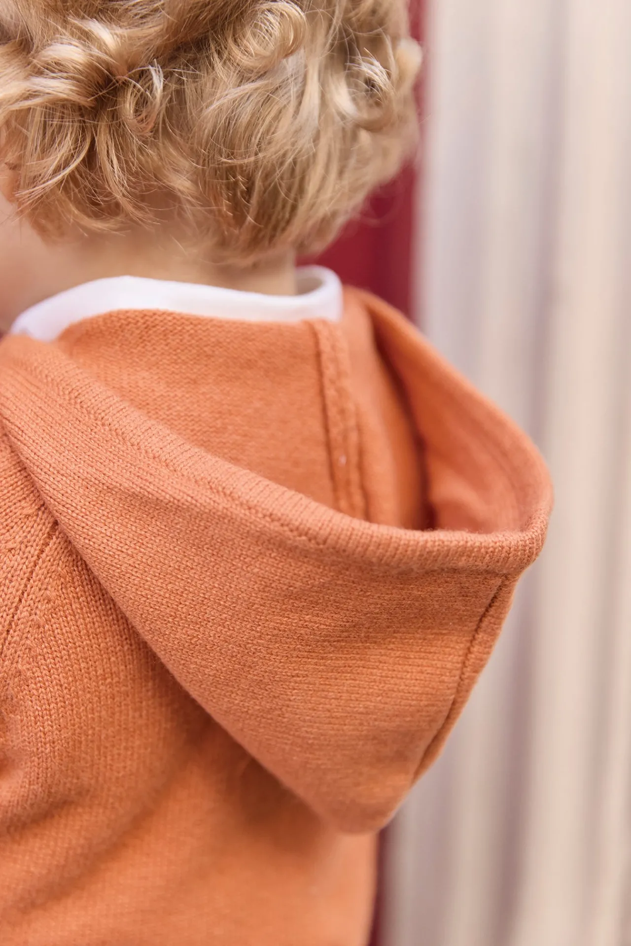 Tartine et Chocolat Gilet Rouille signature TC| Pulls - Gilets - Sweats
