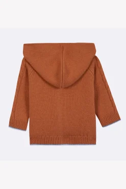 Tartine et Chocolat Gilet Rouille signature TC| Pulls - Gilets - Sweats
