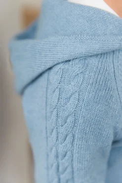 Tartine et Chocolat Gilet Bleu grisé chiné signature TC|Enfant Pulls - Gilets - Sweats