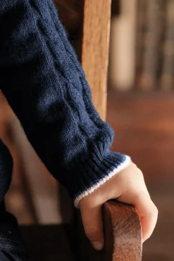 Tartine et Chocolat Gilet Marine signature TC| Pulls - Gilets - Sweats