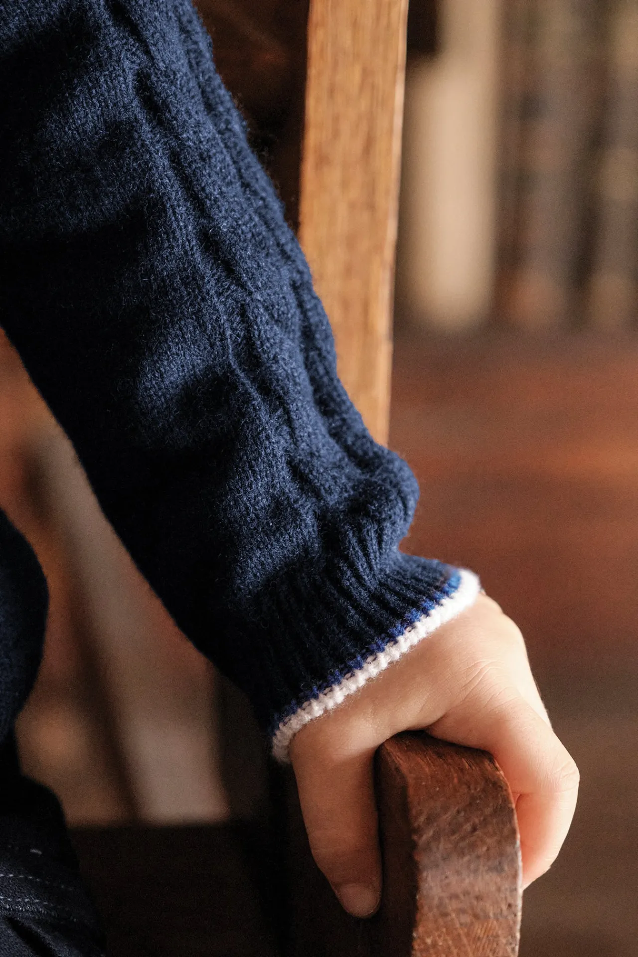 Tartine et Chocolat Gilet Marine signature TC| Pulls - Gilets - Sweats