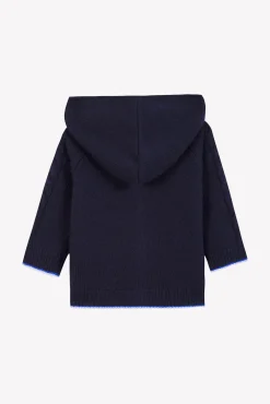 Tartine et Chocolat Gilet Marine signature TC| Pulls - Gilets - Sweats
