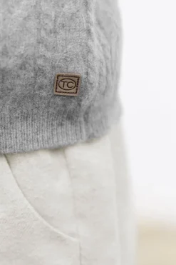 Tartine et Chocolat Gilet Gris chiné 100% cachemire| Pulls - Gilets - Sweats