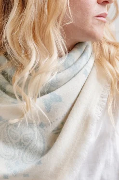 Tartine et Chocolat Grand Foulard Bleu Kujten x|Enfant Accessoires|Accessoires