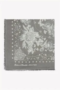 Tartine et Chocolat Grand Foulard Taupe Kujten x|Enfant Accessoires|Accessoires