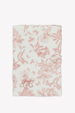 Tartine et Chocolat Housse de carnet de santé Imprimé inspiration Toile de Jouy rose| Toile De Jouy Rose|Sacs À Langer - Nids D'Ange