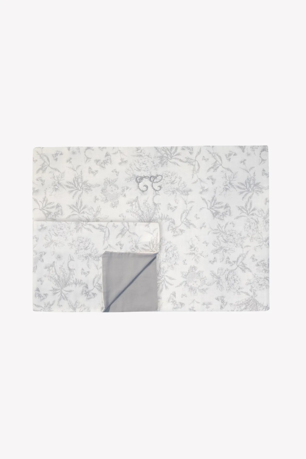 Tartine et Chocolat Housse de couette Imprimé inspiration toile de jouy gris| Toile De Jouy Gris