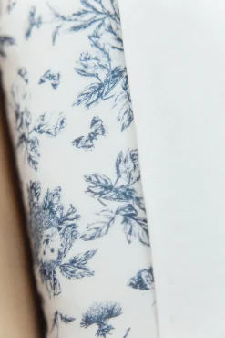 Tartine et Chocolat Housse de matelas à langer Imprimé inspiration toile de jouy bleu| Toile De Jouy Bleu|Linges - Accessoires De Bain