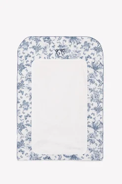 Tartine et Chocolat Housse de matelas à langer Imprimé inspiration toile de jouy bleu| Toile De Jouy Bleu|Linges - Accessoires De Bain