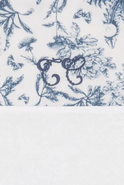 Tartine et Chocolat Housse de matelas à langer Imprimé inspiration toile de jouy bleu| Toile De Jouy Bleu|Linges - Accessoires De Bain