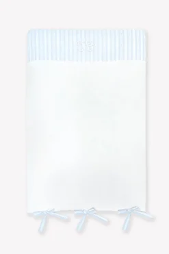 Tartine et Chocolat Housse de matelas à langer Garda bleu ciel| Garda Ciel|Linges - Accessoires De Bain