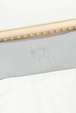 Tartine et Chocolat Housse de matelas à langer Imprimé inspiration toile de jouy gris| Toile De Jouy Gris|Linges - Accessoires De Bain