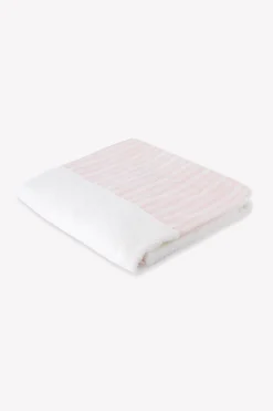 Tartine et Chocolat Housse de matelas à langer Garda rose pâle| Garda Rose|Linges - Accessoires De Bain