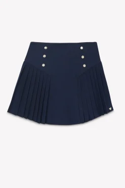 Tartine et Chocolat Jupe Marine plis religieux|Enfant Shorts - Jupes