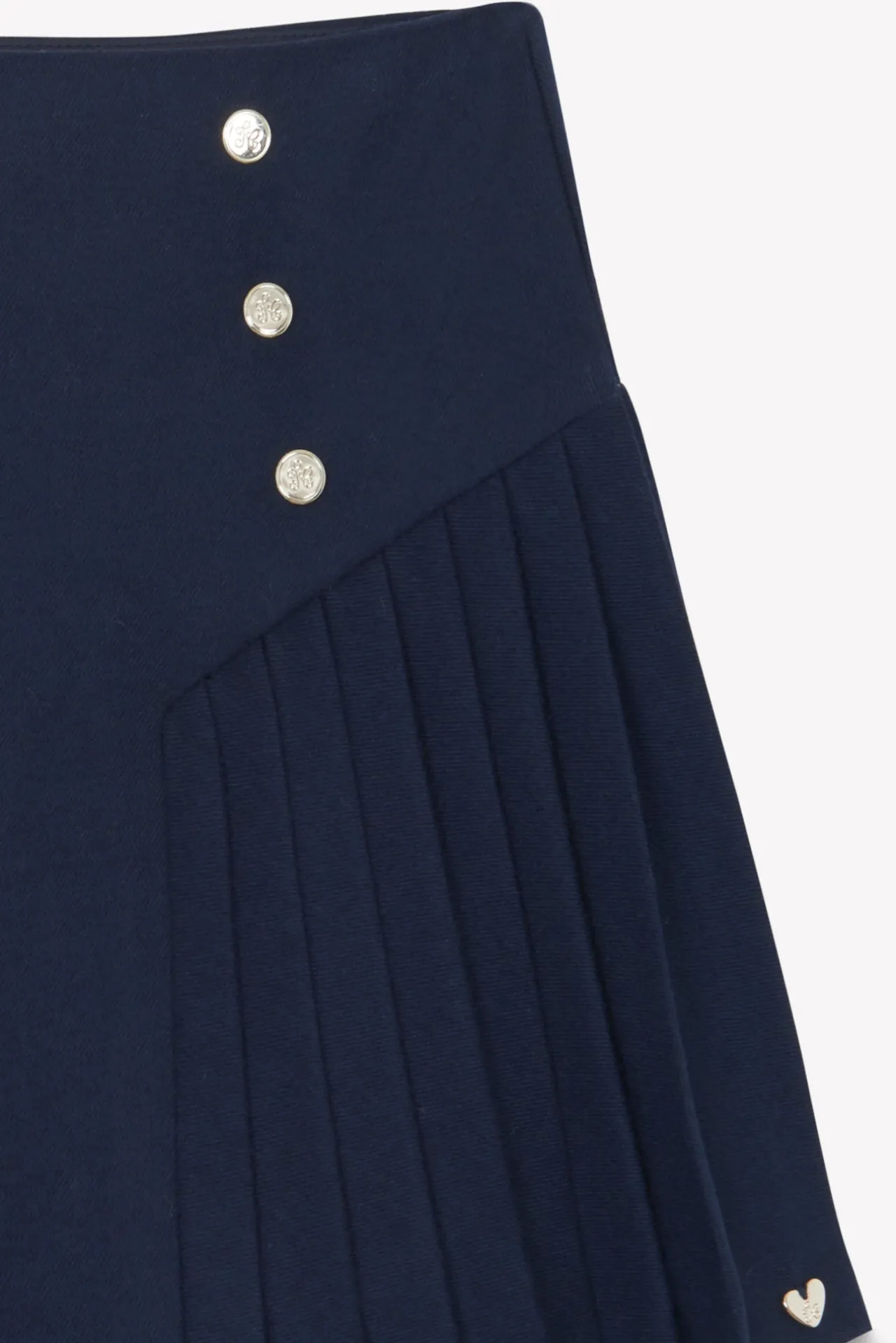 Tartine et Chocolat Jupe Marine plis religieux|Enfant Shorts - Jupes