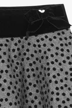 Tartine et Chocolat Jupe Noir à pois|Enfant Shorts - Jupes