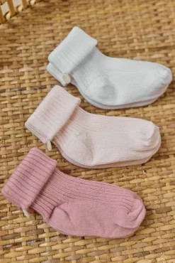Tartine et Chocolat Kit chaussettes Rose pâle| Accessoires - Chaussons