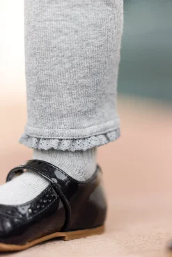 Tartine et Chocolat Legging Gris dentelle| Pantalons - Shorts