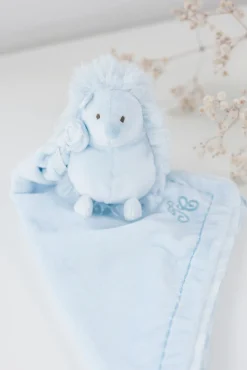 Tartine et Chocolat Léon le hérisson Doudou bleu ciel| Hérisson, Léon|Doudous