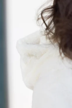 Tartine et Chocolat Manteau Ecru imitation fourrure| Manteaux - Pilotes