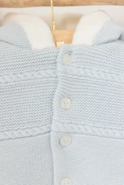 Tartine et Chocolat Manteau Bleu chiné| Pilotes - Manteaux|Pilotes - Manteaux