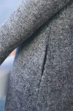Tartine et Chocolat Manteau Gris foncé en laine|Enfant Manteaux - Vestes