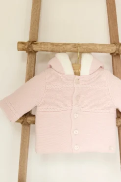 Tartine et Chocolat Manteau Rose pâle| Pilotes - Manteaux