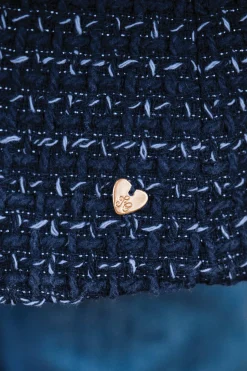 Tartine et Chocolat Manteau Marine en tweed|Enfant Manteaux - Vestes