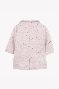 Tartine et Chocolat Manteau Rose pâle en laine| Manteaux - Pilotes
